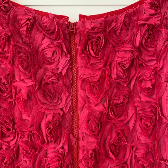 Pink Tartan Rosebud Cocktail Dress - Picture 3 of 6